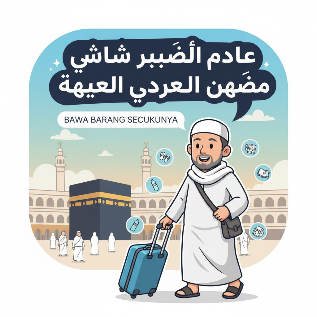 Tips Hemat untuk Jamaah Umroh, Bawa Barang Secukupnya