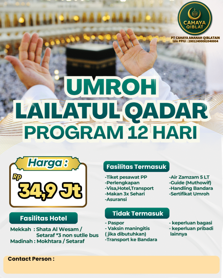 Umroh Lailatul Qadar 12 Hari 2026 (6)