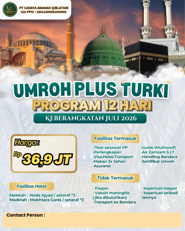 Umroh Plus Turki 12 Hari Juli 2026 (JKT) (1)