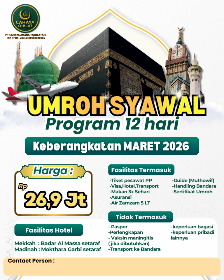 Umroh Syawal 12 Hari Maret 2026 (13)